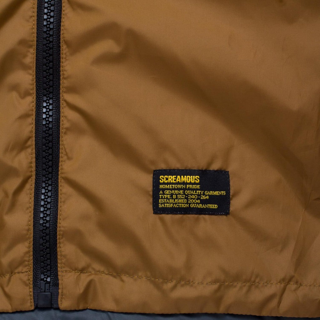 Reversibel Jacket ARILE DARK BROWN - DARK GREY