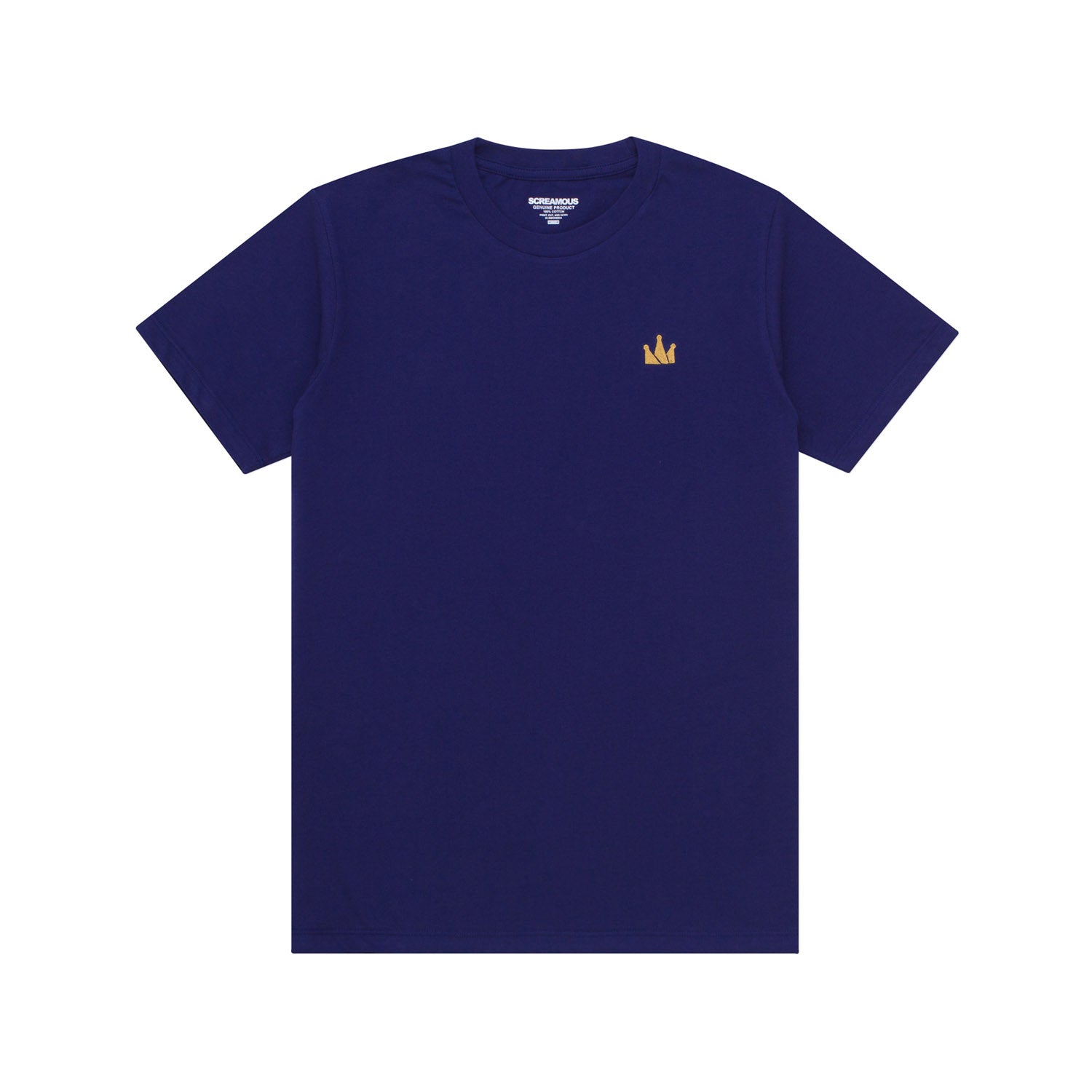 T-Shirt CROWN LOGO SS NAVY BLUE