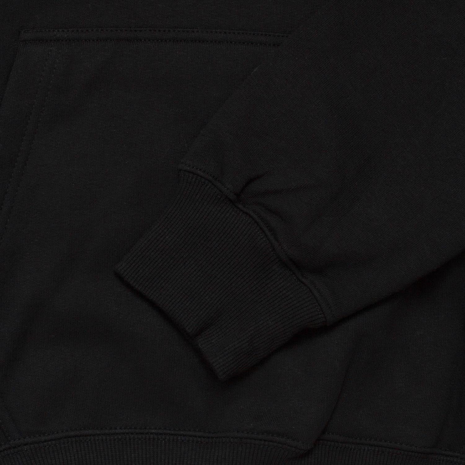 Pullover Hoodie BOXY FIT FUZ BLACK