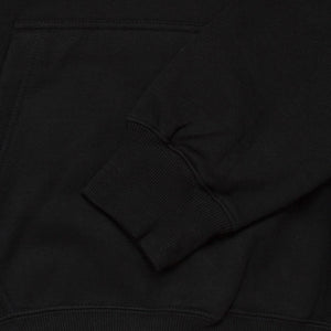 Pullover Hoodie BOXY FIT FUZ BLACK