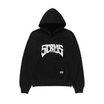 Load image into Gallery viewer, Pullover Hoodie Oversize MAZAL BLACK
