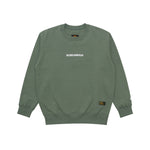 Load image into Gallery viewer, Crewneck LEGEND TINY ON WHITE SAGE GREEN
