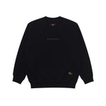 Load image into Gallery viewer, Sweater Crewneck LEGEND TINY ON BLACK BLACK
