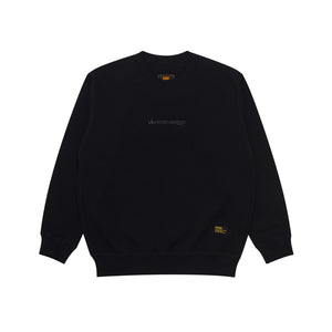 Sweater Crewneck LEGEND TINY ON BLACK BLACK