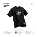 Load image into Gallery viewer, T-Shirt MOUNTAIN TRIANGLE BLACK
