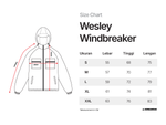 Load image into Gallery viewer, WindBreaker Jacket WESLEY BLACK
