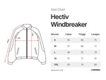 Load image into Gallery viewer, WindBreaker Jacket Reflective HECTIV BLACK
