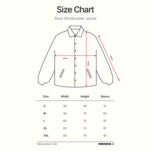 WindBreaker Jacket ELORA BLACK