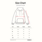 Load image into Gallery viewer, Pullover Hoodie OVERSIZED FIFTY FIVE and BEYOND AROUND THE WORLD BLACK
