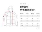 Load image into Gallery viewer, WindBreaker Jacket BLOOSE BLACK
