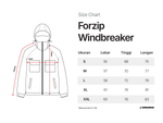 Load image into Gallery viewer, WindBreaker Jacket FORZIP BLACK
