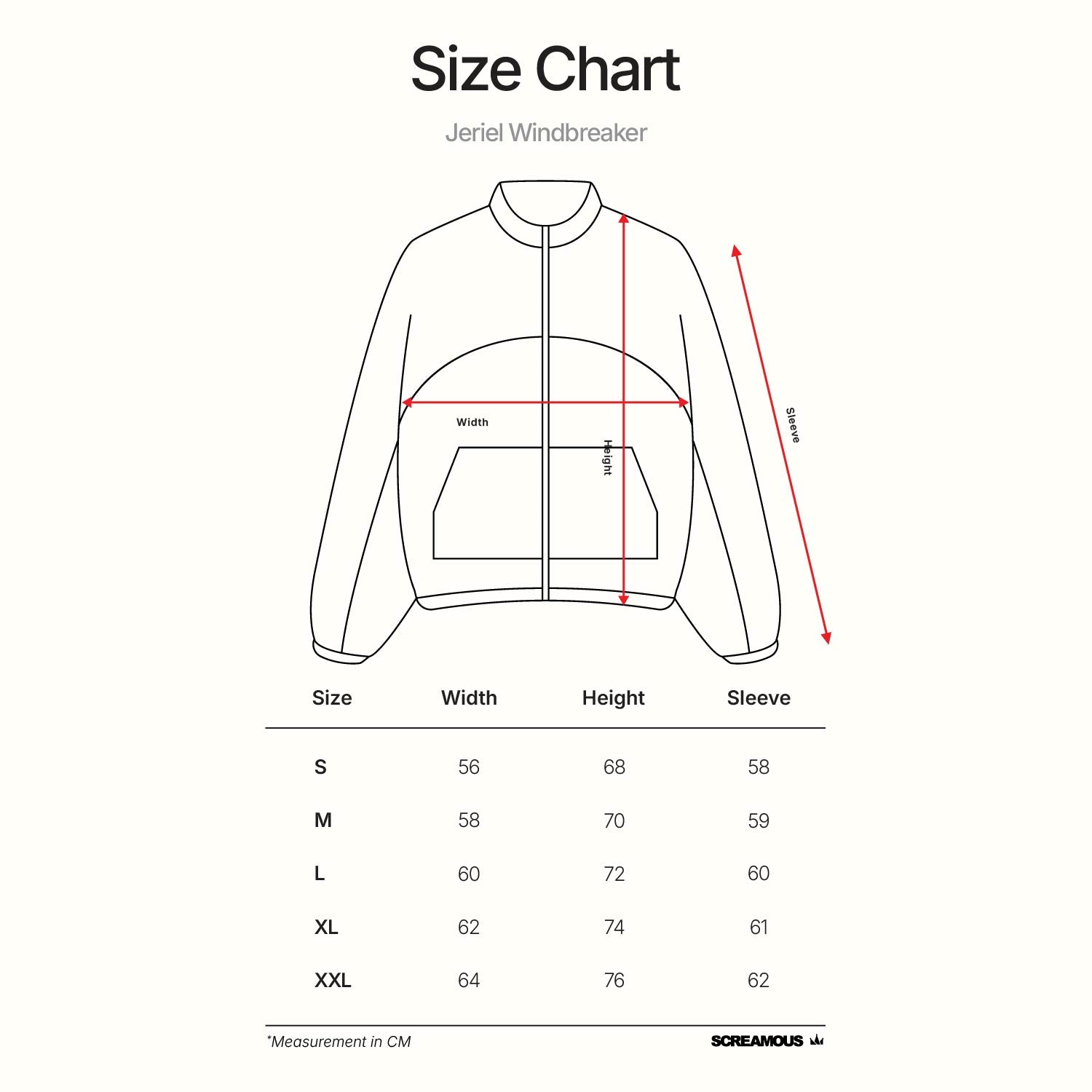 WindBreaker Jacket JERIEL BLACK GREY