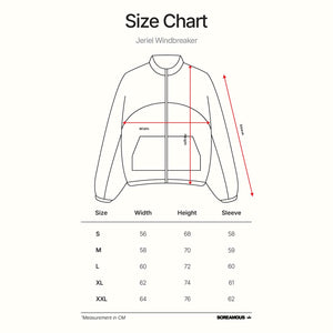 WindBreaker Jacket JERIEL BLACK GREY