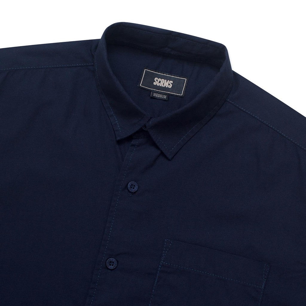 Longsleeve Shirt REECE NAVY BLUE