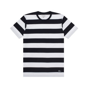 T-Shirt Stripe FORMA BLACK WHITE