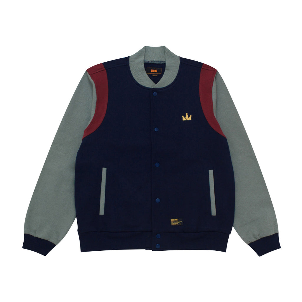 Jacket Varsity FOOJIE NAVY BLUE