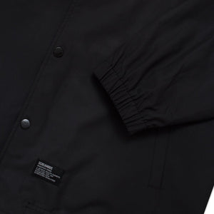 Jacket WindBreaker CollarLess MALT BLACK