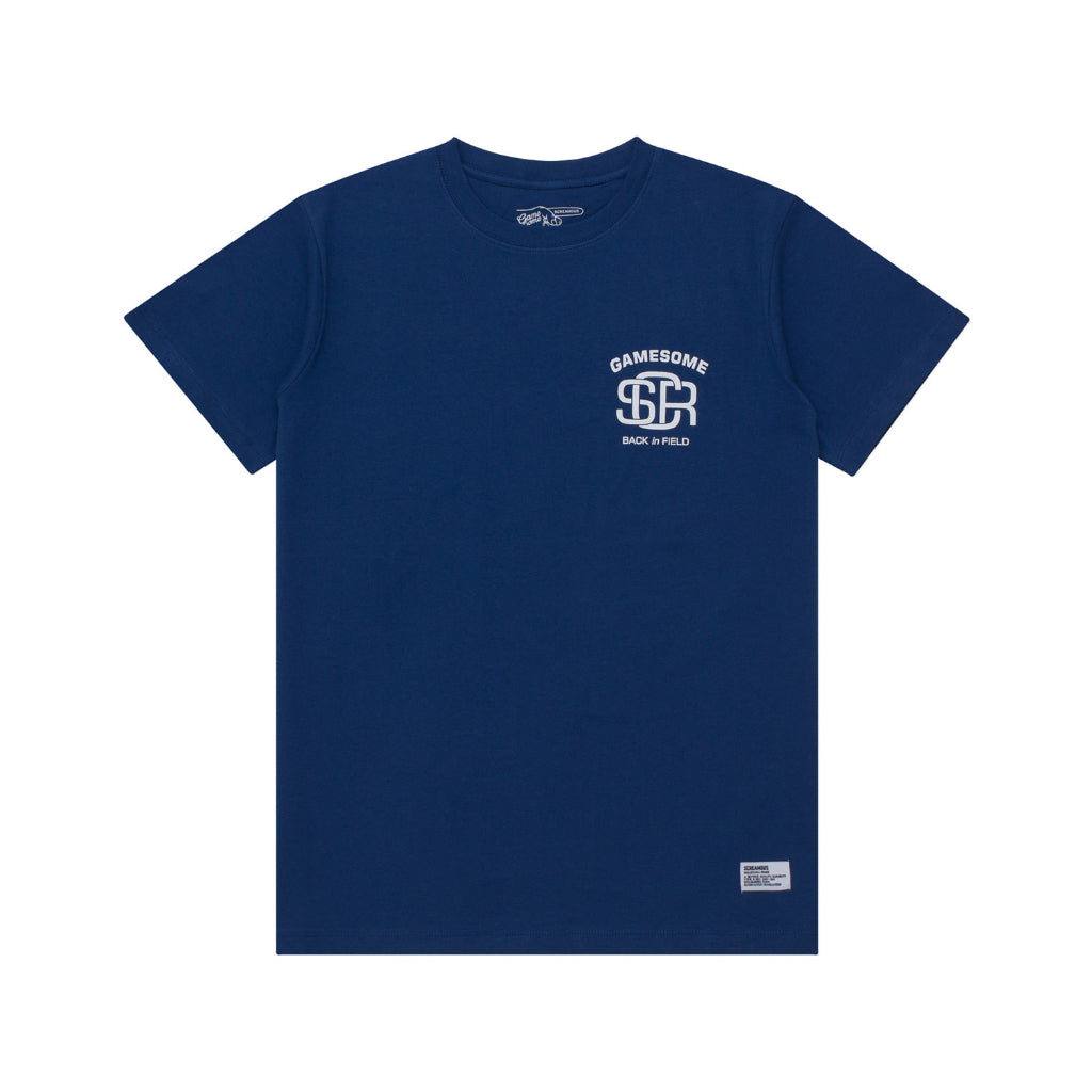 GAMESOME T-Shirt MONO PEONY NAVY