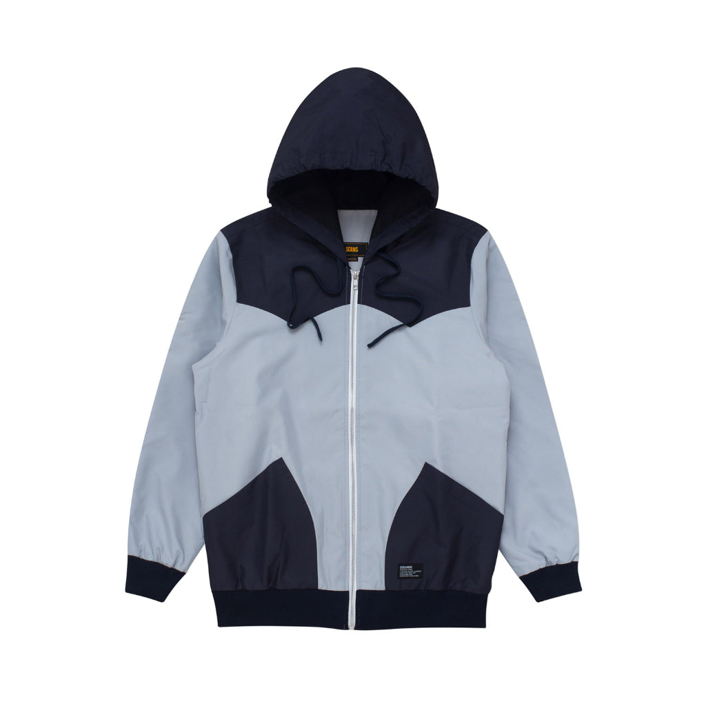 WindBreaker Jacket CART GREY NAVY