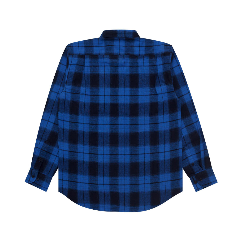 Flannel NUMERO BLUE BLACK