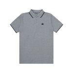 Load image into Gallery viewer, Polo Shirt CROWN LINE BLACK MISTY
