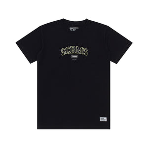 GAMESOME T-Shirt WARP TYPE BLACK