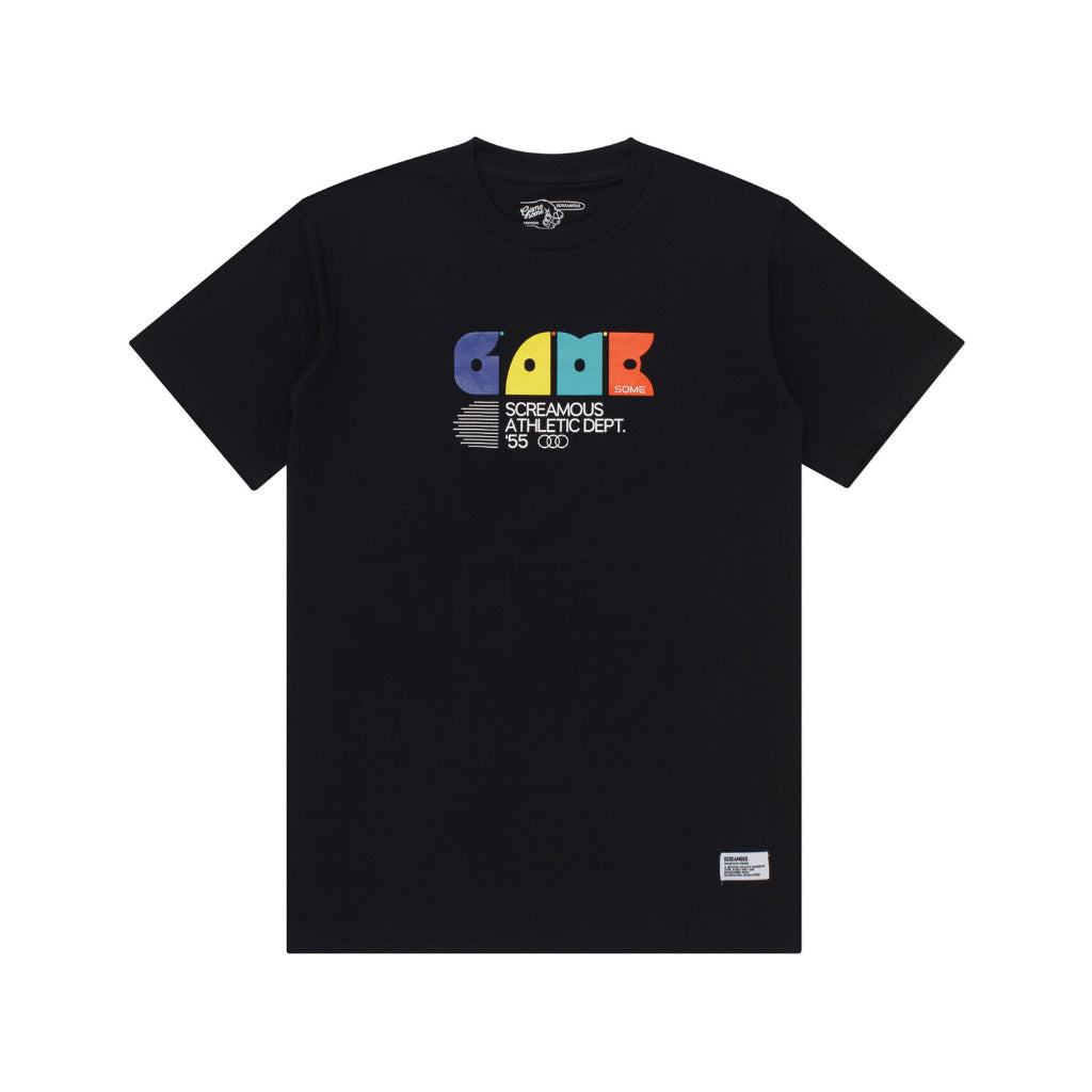 GAMESOME T-Shirt GYMNASTY BLACK