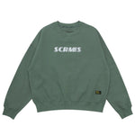Load image into Gallery viewer, GAMESOME Sweater Crewneck OVERSIZED LOGOTYPE OLIVE
