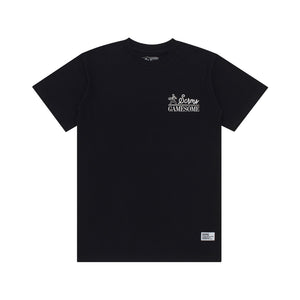 GAMESOME T-Shirt FOREHAND BLACK