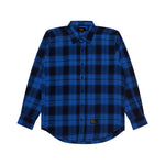 Load image into Gallery viewer, Flannel NUMERO BLUE BLACK
