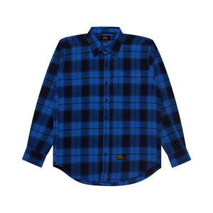 Flannel NUMERO BLUE BLACK