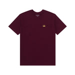 Load image into Gallery viewer, T-Shirt CROWN LOGO SS MAROON
