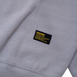 GAMESOME Sweater Crewneck OVERSIZED LOGOTYPE SLEET