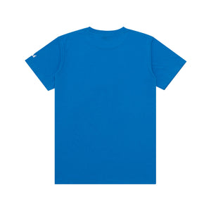 T-Shirt LEGEND TINY ON WHITE BLUE ASTER