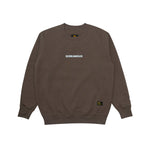 Load image into Gallery viewer, Crewneck LEGEND TINY ON WHITE WALNUT
