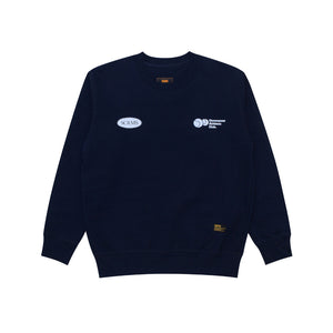 GAMESOME Sweater Crewneck OFF THE COURT NAVY BLUE