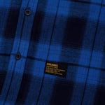 Load image into Gallery viewer, Flannel NUMERO BLUE BLACK
