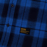 Load image into Gallery viewer, Flannel NUMERO BLUE BLACK

