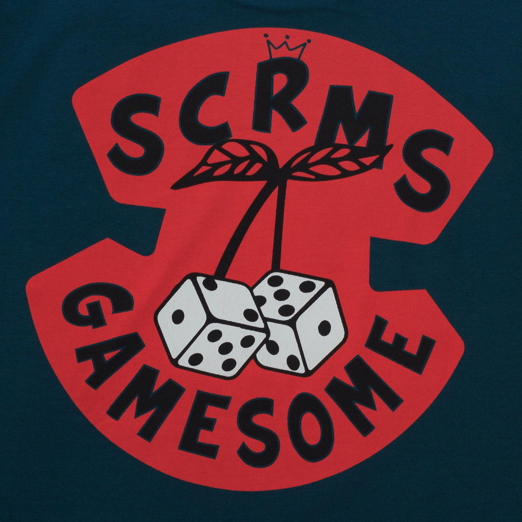 GAMESOME T-Shirt ROLLERS DEEP TEAL