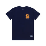 Load image into Gallery viewer, GAMESOME T-Shirt S OF TIME NAVY BLUE
