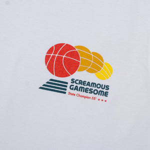 GAMESOME T-Shirt STATE CHAMP WHITE