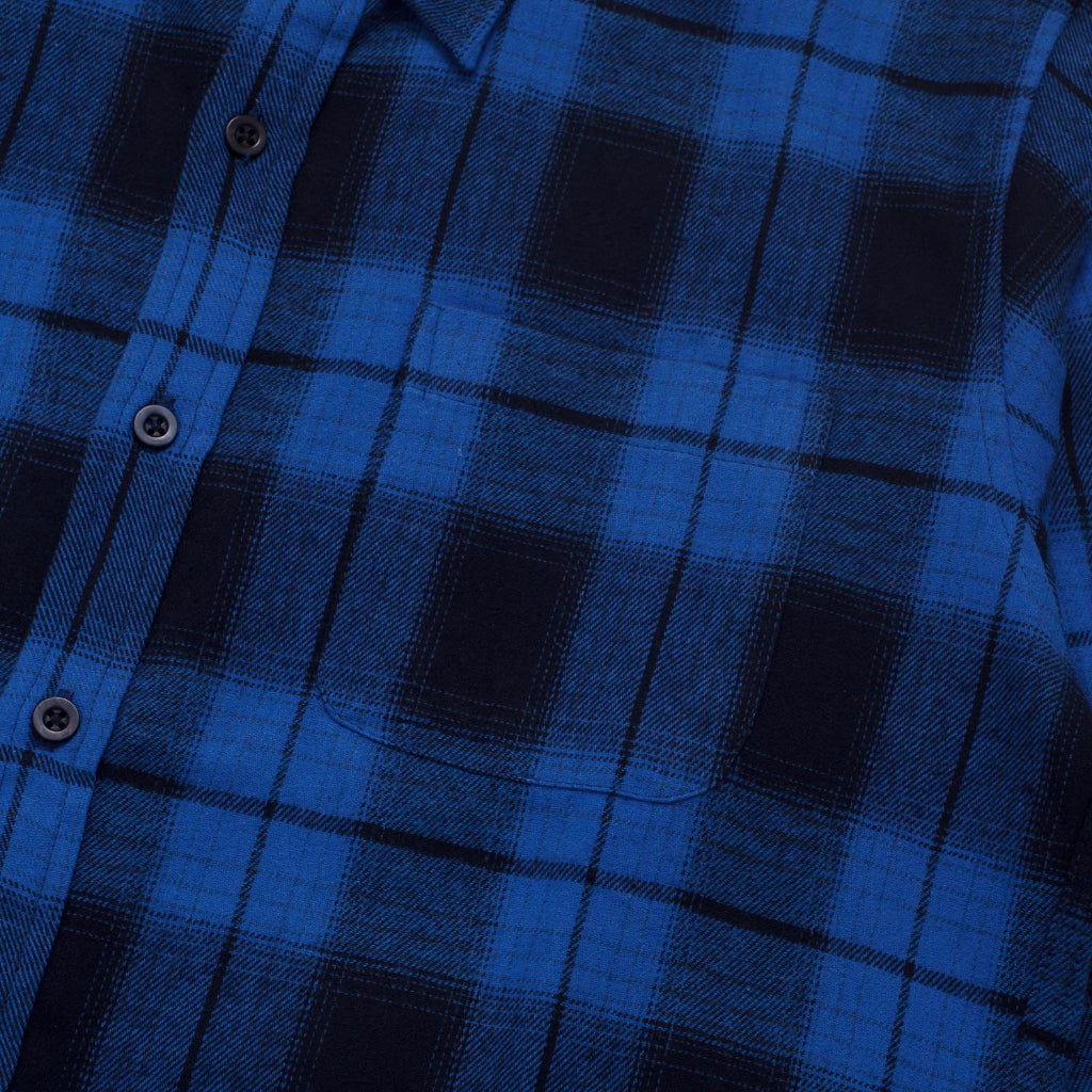 Flannel NUMERO BLUE BLACK