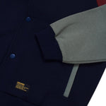 Load image into Gallery viewer, Jacket Varsity FOOJIE NAVY BLUE
