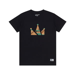 GAMESOME T-Shirt COURT BLACK