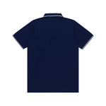 Load image into Gallery viewer, Polo Shirt CROWN LINE WHITE NAVY BLUE
