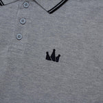 Load image into Gallery viewer, Polo Shirt CROWN LINE BLACK MISTY
