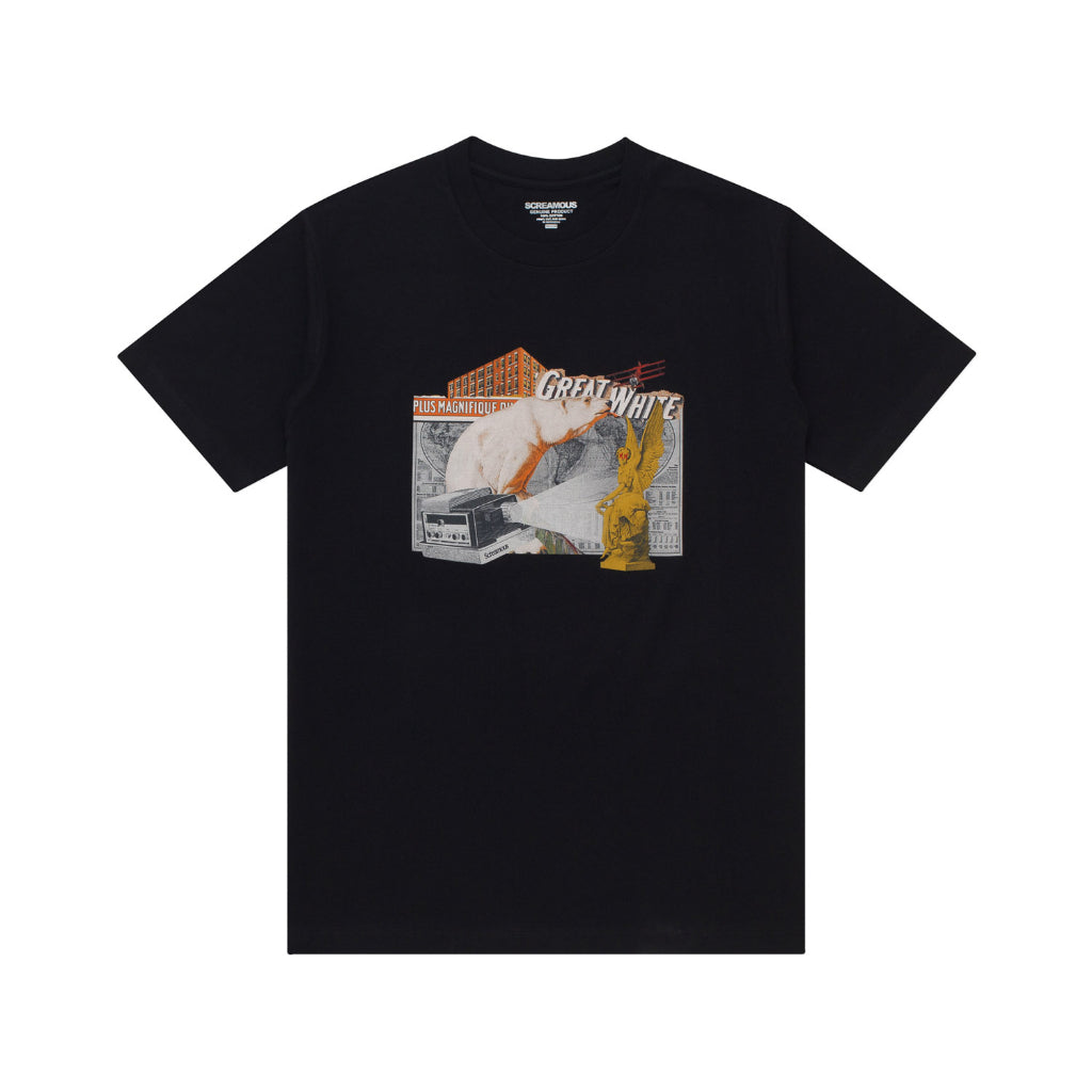 T-Shirt GREAT WHITE BLACK
