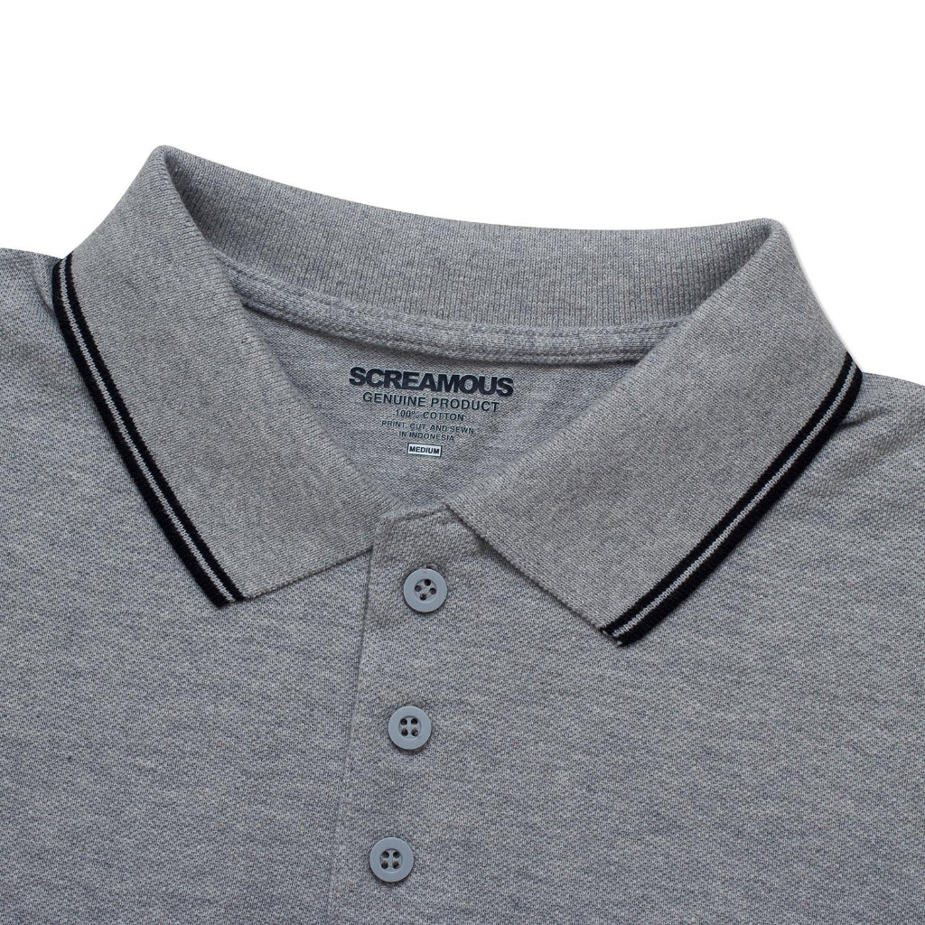 Polo Shirt CROWN LINE BLACK MISTY