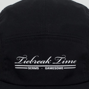 GAMESOME Hat 5panel T-TIME BLACK