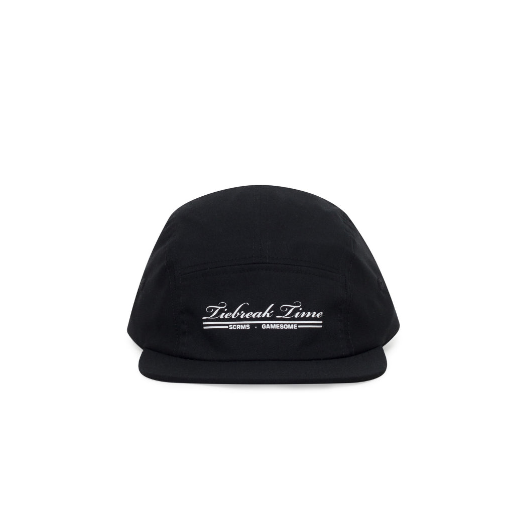 GAMESOME Hat 5panel T-TIME BLACK